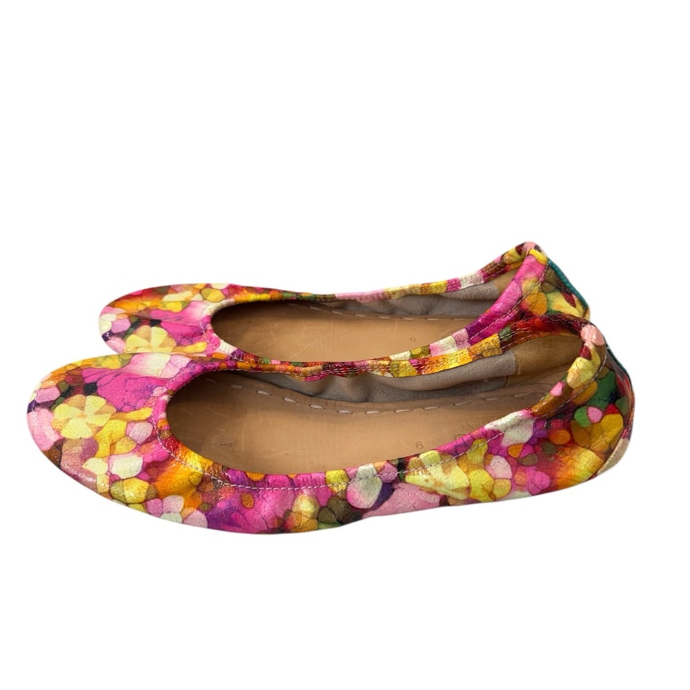Colorful Floral Tieks Women's Ballet Flats
